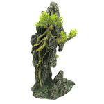 EKUEY 13 Inches Tall Fish Tank Decorations Background Mountain