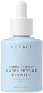 NuFACE Super Peptide Booster Face Serum - Skin Firming Peptide Serum for Fine Lines and Wrinkles - IonPlex Skin Care to Smooth, Hydrate & Enhance your NuFACE Microcurrent Facial Device Results (1 oz)