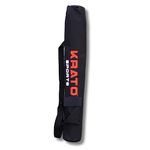 KRATO Sports Baseball Softball Batting Bat Bag Backpack - T-Ball Bat Equipment - Bat Warmer bag for Baseball - Baseball Backpack for Youth and Adults Batting Bag - Black