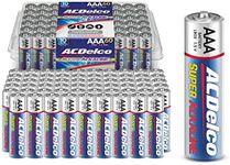 ACDelco Super Alkaline AAA Batteries, 60-Count, Blue