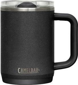 CamelBak Stainless Steel Thrive Insulated Mug, Black, 0.5 Litre Capacity