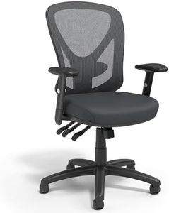 Staples Carder Mesh Office Chair, Adjustable Office Chair with Breathable Mesh, Provides Lumbar, Arm and Head Support, Perfect Desk Chair for the Modern Office