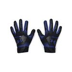 Under Armour Boys' Clean Up 21 Gloves, Black(008)/Royal, Youth Medium