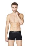 Van Heusen Men Breathable AIR Series Active Trunks - Polyamide Elastane - Swift Dry, High Stretch Mesh_40047_Pure Black01_L