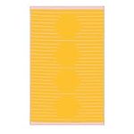 Trava Home Outdoor Rug - Reversible Modern Design, 6"x9" Mango-Pastel Pink Stripe, Easy to Clean, Water Resistant, Durable for Indoor, Patio, and Living Room Décor