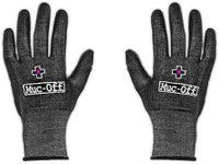 Muc-Off 153 Mechanics Gloves, Medium - Latex Free, Cut-Resistant Work Gloves For Bike And Motorcycle Maintenance - Machine Washable,Black