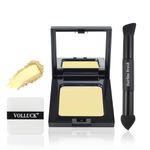 VOLLUCK Root Touch up Powder 12g – Covers Grey Roots & Conceals Thinning Hair, Hairline Powder for Men & Women – Natural Look, Easy to Use & Compact for Quick Touch Ups (Light Blonde)