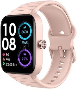 Smart Watch with Bluetooth Calling for Women Men, Alexa Built-in, 1.8" Smartwatch with Blood Oxygen Heart Rate Sleep Monitor, 100 Sports Modes Fitness Watch for iPhone Android Phones