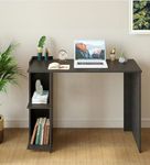 FURNEASER Lumia Engineered Wood Study Table, Workstation, Computer, Laptop, WFH Office Desk, Gaming Table with Storage (Wenge)