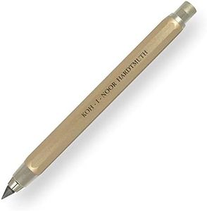Koh-I-Noor 5.6mm Diameter Mechanical Clutch Lead Holder Pencil - Gold