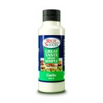 GTMS Plant Based Garlic Mayo - 1 Litre (1000ml) - Smooth, Thick Garlic Vegan Mayonnaise Sauce with Garlic & Parsley - Versatile Condiment for Sandwiches, Dips & Dressings