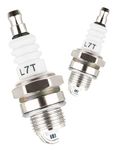 Lawnmower Spark Plug Compatible with BPMR7A 2Pack, Mellbree L7T and for Champion CJ8 RCJ6Y RCJ7Y & More Types Sparkplug, Adefol Spark Plugs Fit for Stihl & Husqvarna Chainsaw Lawnmower Engines