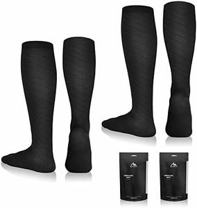 NEWZILL 2024 Medical Compression Socks for Women & Men Circulation 20-30 mmHg, Best for Running Athletic Nursing