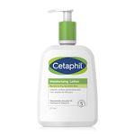 Cetaphil Face & Body Moisturiser, 473ml, Moisturising Lotion For Normal To Dry, Sensitive Skin, With Niacinamide & Vitamin E