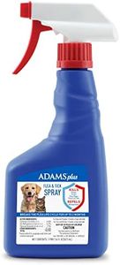 Adams Plus Flea & Tick Spray with Precor For Dogs and Cats; Kills Fleas, Flea Eggs, Flea Larvae, Ticks, and Repels Mosquitoes For Up To 2 Weeks; Controls Flea Reinfestation For Up To 2 Months; 16 Oz