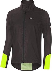 GORE WEAR Mens C5 GORE TEX SHAKEDRY 1985 Viz Jacket black/neon yellow XS