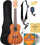 Kala KA-15C Satin Mahogany Concert 