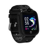 Ruopoem 4G Kids Smart Watch Phone Video Call, Smart Watch for Kids with GPS Tracker SOS IP68 Waterproof Games School Mode Camera Alarm Clock, Kids Watch Birthday Toy Gifts for Girls Boys