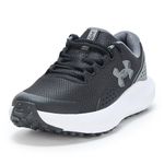 Under Armour Men's Surge Golf Cleat Sneaker, (001) Black/Castlerock/Metallic Gun Metal, 12
