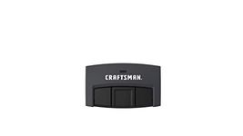 Craftsman CMXZDCG453 3-Button Garage Door Remote, Black