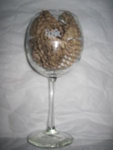 Disney Epcot escaparate internacional grabado rojo vino cristal