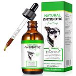 Dog Antibiotics,Antibiotics for Dogs, Natural Dog Antibiotics Supports Dog Allergy & Itch Relief, Yeast Infection Treatment for Dogs Dog Supplies Antibiotics Bacon Flavor - 60ml (60ml)