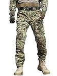 AKARMY Men's Military Tactical Casual Camouflage Multi-Pocket BDU Cargo Pants Trousers CP Camo 32