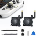 JINGDU Joystick Replacement Kit Compatible with Switch,Hall Effect Joystick Compatible with Switch NS/Switch OLED/Switch Lite, Switch Controller Thumb Stick Repair Tool Kit 2pcs