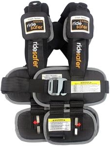 RideSafer - Lightweight, Compact, Convenient for Everyday Use, Rideshare, Travel & More/RideSafer Travel Vest/Small/Black