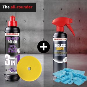 Menzerna One-Step Polish 3in1 – Medium Cut, High Gloss Car Compound, 250ml