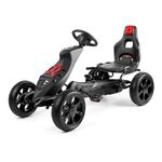 Xootz Venom Pedal Go Kart | Kids Ride-On Race Car with Gears, Handbrake and Adjustable Seat, Black & Red