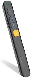 NORWII N29 Presentation Pointer Presenter 100M, 2.4GHz Laser Pointer Presentation Clicker for Powerpoint Remote, Wireless Presenter with Hyperlink & Volume Control