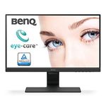 BenQ GW2283 Eye Care 22 inch IPS 1080p Monitor | Optimized for Home & Office with Adaptive Brightness Technology , Black