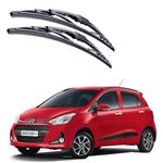 Wheelyfine Car Windshield Wiper Suitable For Grand I10, (Pack Of 2) Dr Side-22 Inch, Pa Side-16 Inch