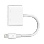 Belkin Charge Rockstar Adapter + Lightning Audio F8J198btWHT