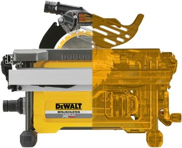 Dewalt XR FlexVolt Table Saw, 210mm, 54V, Yellow/Black – 8-Piece Set