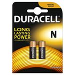 DURACELL Lady Duracell Type N, LR1, 4001, 4901, MX9100, 910A (9100) Alkaline 1.5 Volt 2 Blister Pack