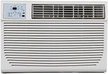 Keystone Capability 8,000 115V Window Wall Air Conditioner | 3,500 BTU Supplemental Heating | Sleep Mode | 24H Timer | AC for Rooms up to 350 Sq. Ft | KSTHW08A, 8000, White