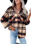 Iris Sprite Flannel Plaid Shirt for