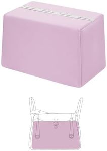 KINGS IN BAG Lindy30 Pillow Insert, Bag Shaper Compatible with Hermes Lindy Bags, Lightweight Luxury Bag Pillow with Silky Satins for Women, Soft Memory Foam Inner(Mauve sylvestre, Lindy30)