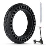 Ainiv 8.5inch Solid Tyre for Xiaomi M365/M365 Pro, Rubber Solid Scooter Tires with Aluminum Alloy Crowbar, Electric Scooters Spare Front/Rear Tire Replacement Wheel