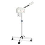LN COZY CORNER Professional Facial Steamer, Nano Ionic Skin Care Steamer with Fast Heating, Portable & Adjustable Steam Settings for Home Spa, Acne Treatment, Travel-Friendly Design(White