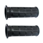 2 Pieces 30mm Inner Diameter Antiskid Handle Cover Soft Rubber Replacement Handlebar Grips for Wheelbarrow(Black, 125mm)