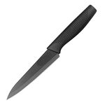 store High Carbon Stainless Steel Naidev Ultra Sharp Boneless Meat Fruits And Vegetables Heavy Duty Cleaver Knife Chopper Blade With Ergonomic Handle, Black