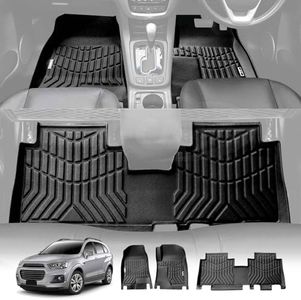 X-CAR 3D All-Weather Floor Mats for Holden Captiva 2006-2017 Heavy Duty Customized Car Floor Liners Full Set Carpet