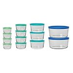 Anchor Hocking 26 Piece Glass Stora