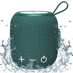 FIGMASU Bluetooth Speaker, Portable Speakers Mini Bluetooth 5.0 Dual Pairing Wireless Speakers, 360 HD Surround Sound & Rich Stereo Bass IPX7 Waterproof for Travel, Pool and Outdoor(Green)