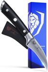 Dalstrong Tourne Peeling Paring Knife - 2.75 inch - Gladiator Series Elite - Forged German High-Carbon Steel - G10 Handle - Kitchen Knife - Sheath Included - NSF Certified