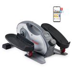 Sunny Health & Fitness Smart Portable Fully Assembled Magnetic Under Desk Elliptical Peddler, Foot & Leg Pedal Exerciser - SF-E323017