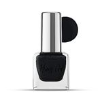 RENEE Hyper Gel Nail Paint- Onyx Black 10ml | Quick Drying, Glossy Finish, Long Lasting, Chip resisting Formula with High Shine Polish | Acetone & Paraben Free